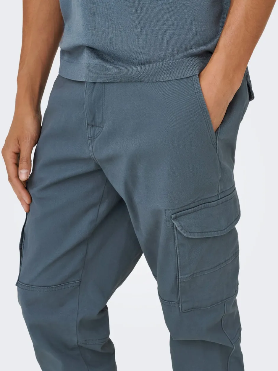 Discount ONSCARTER Tapered fit Cargobukser Bukser