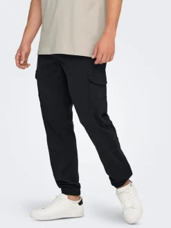 Hot ONSCARTER Tapered fit Cargobukser Bukser