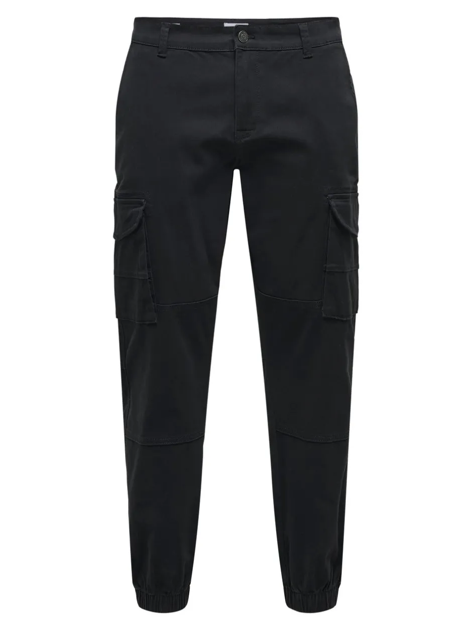 Hot ONSCARTER Tapered fit Cargobukser Bukser