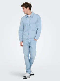 New ONSCASSEL Denimjakke Denimjakker|Jakker Og Frakker