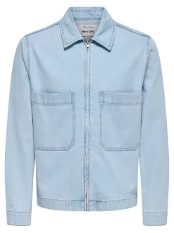 New ONSCASSEL Denimjakke Denimjakker|Jakker Og Frakker