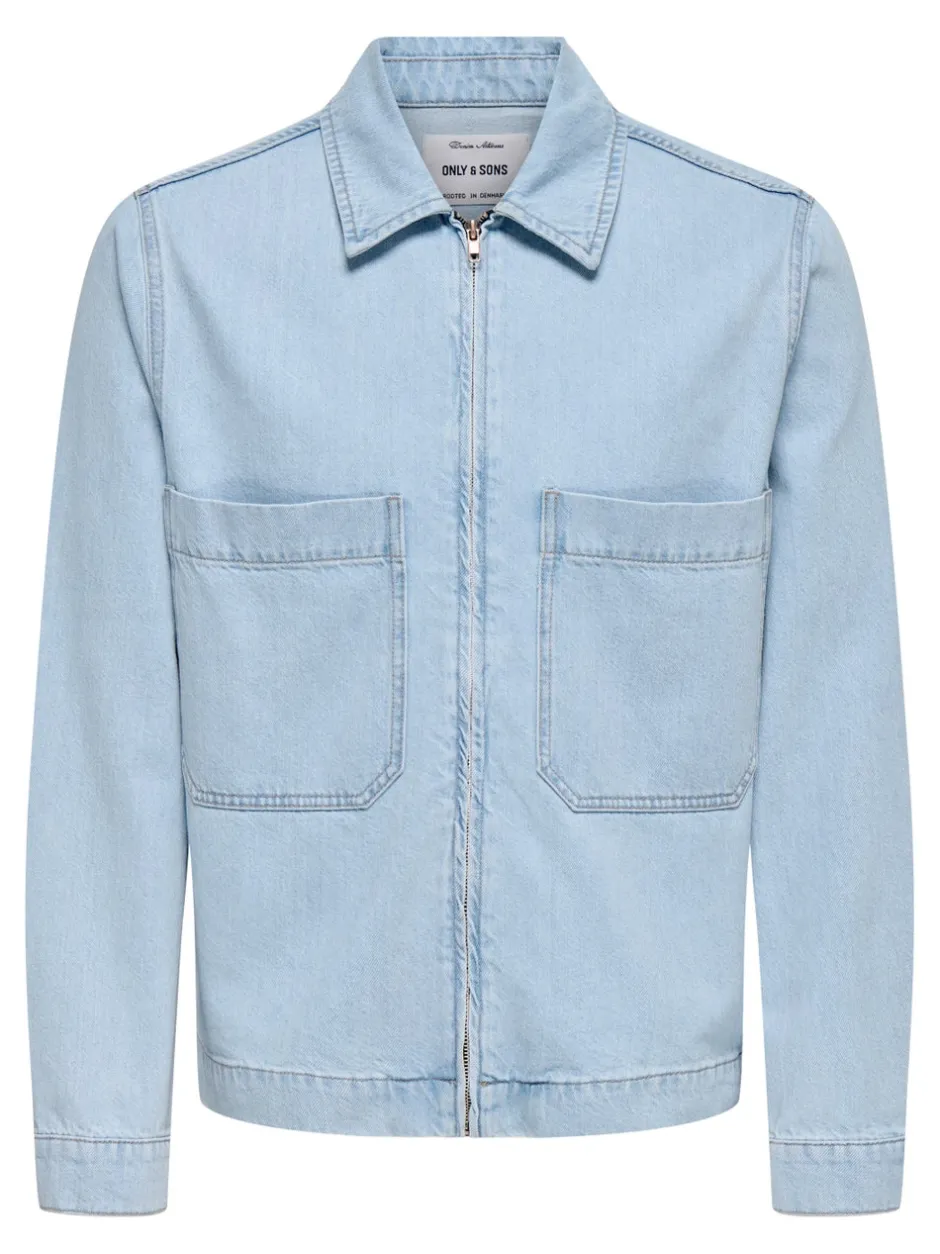 New ONSCASSEL Denimjakke Denimjakker|Jakker Og Frakker