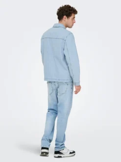 New ONSCASSEL Denimjakke Denimjakker|Jakker Og Frakker