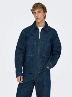 Online ONSCASSEL Denimjakke Denimjakker|Jakker Og Frakker
