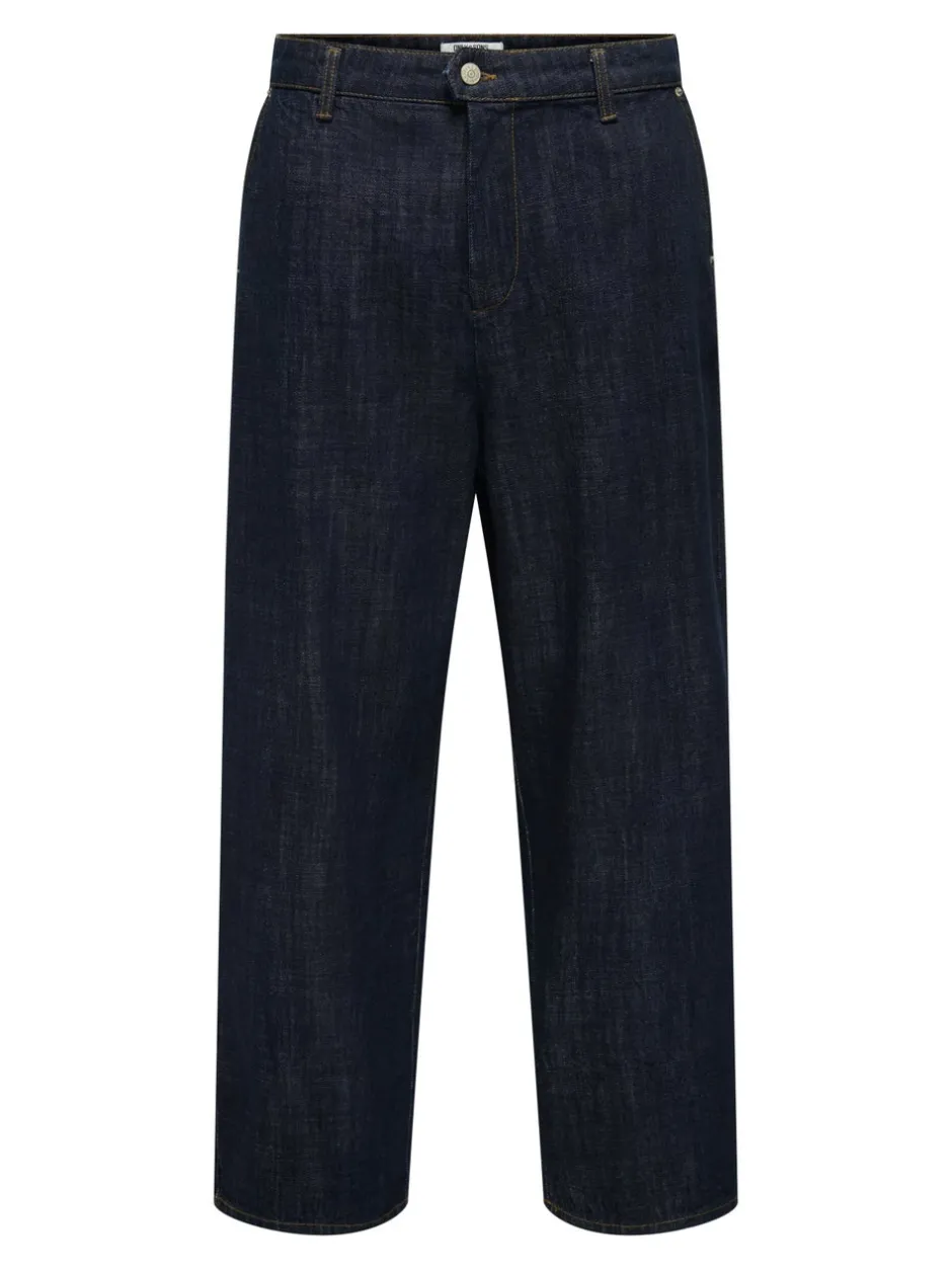 Clearance ONSDANI Mid rise Bred pasform - beskåret Jeans Jeans|Jeans