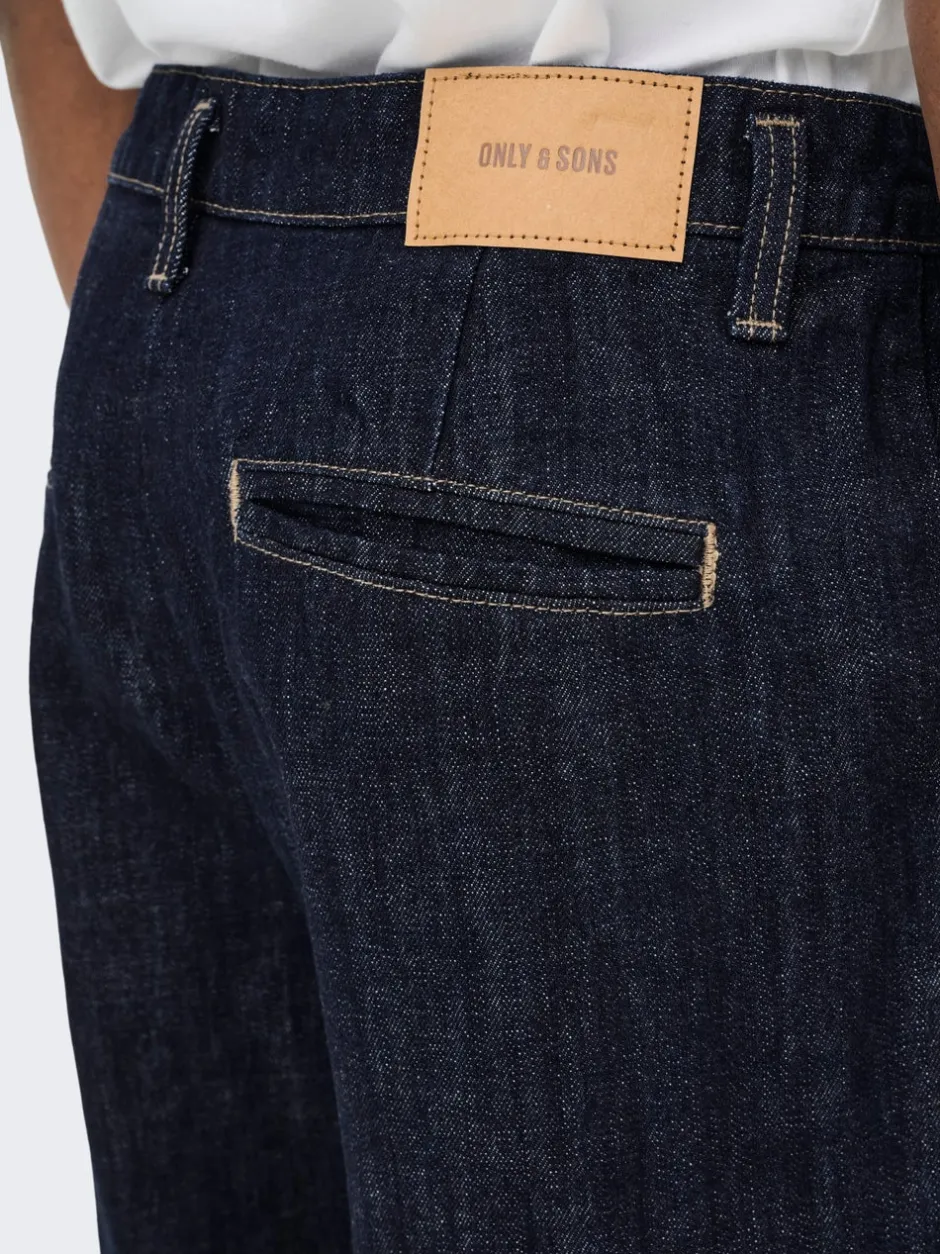 Clearance ONSDANI Mid rise Bred pasform - beskåret Jeans Jeans|Jeans