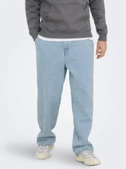 ONSDANI Mid rise Bred pasform - beskåret Jeans Jeans|Jeans