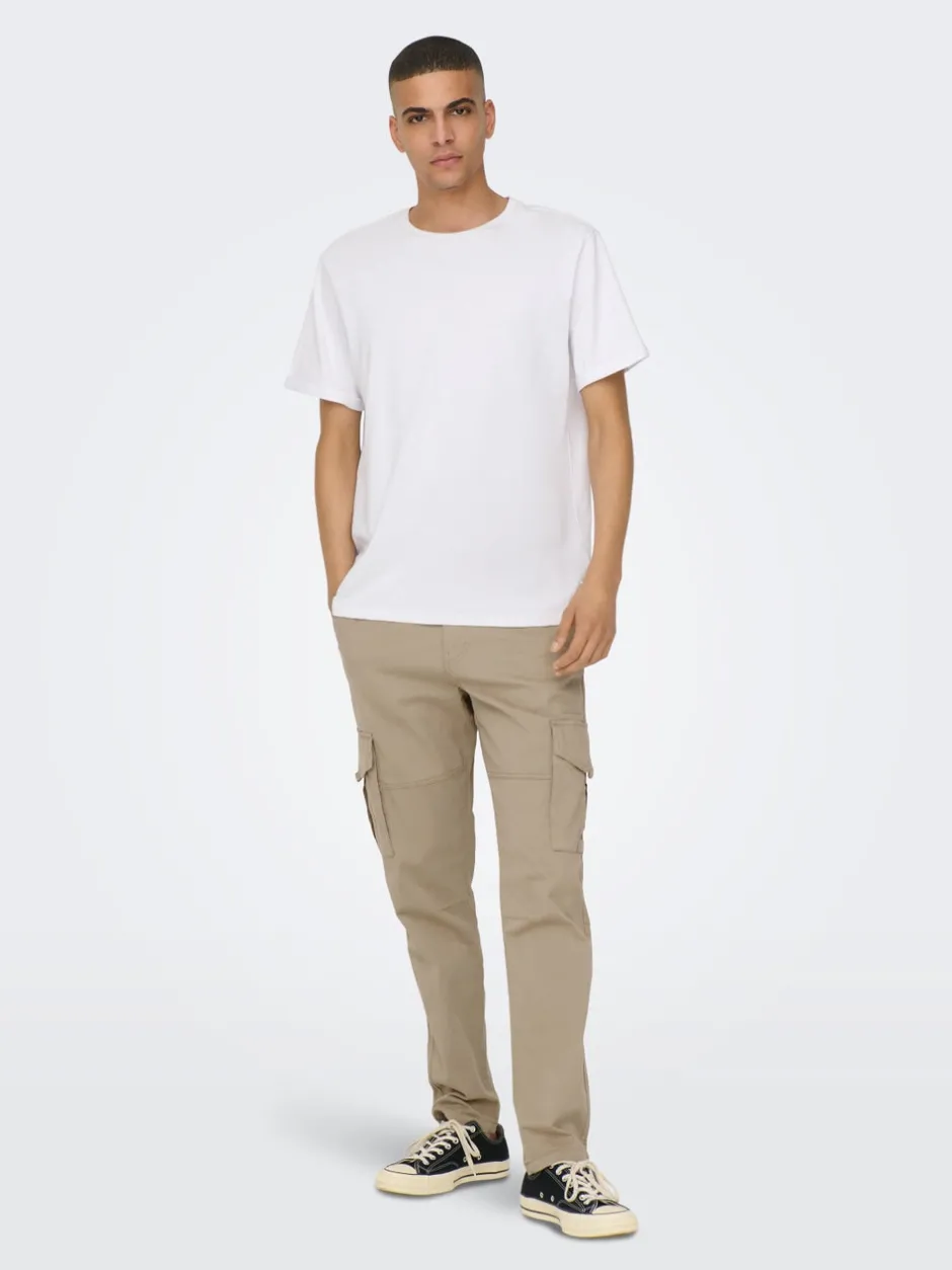 New ONSDEAN Tapered fit Cargobukser Bukser