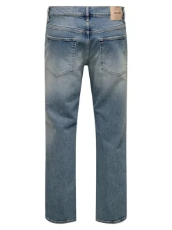 Best ONSEDGE Mellemhøj talje Straight fit Jeans Jeans|Jeans
