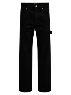 Outlet ONSEDGE Mellemhøj talje Straight fit Jeans Jeans|Jeans