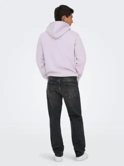 Online ONSEDGE Mellemhøj talje Straight fit Jeans Jeans|Jeans