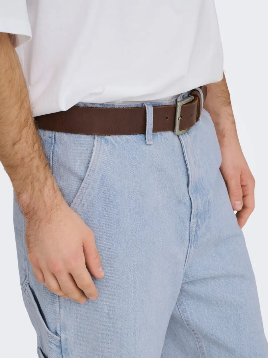 Outlet ONSEDGE Mellemhøj talje Straight fit Shorts Shorts
