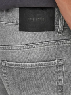 Clearance ONSEDGE Mellemhøj talje Straight fit Jeans Jeans|Jeans