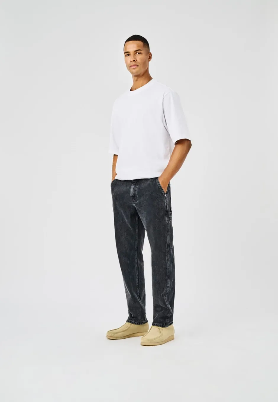 Clearance ONSEDGE Mellemhøj talje Straight fit Jeans Jeans|Jeans
