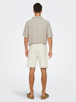 Clearance ONSEDGE Mellemhøj talje Straight fit Shorts Shorts