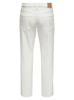 Outlet ONSEDGE Mellemhøj talje Straight fit Jeans Jeans|Jeans