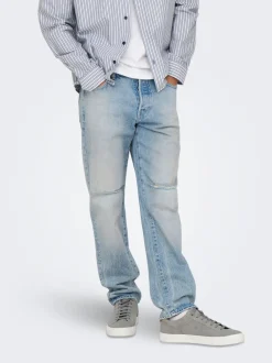 ONSEDGE Mellemhøj talje Straight fit Jeans Jeans|Jeans
