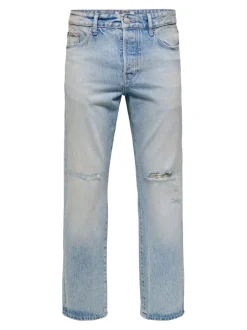 ONSEDGE Mellemhøj talje Straight fit Jeans Jeans|Jeans