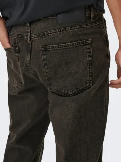Sale ONSEDGE Mid rise Straight fit Jeans Jeans|Jeans