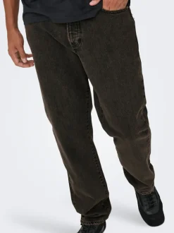 Sale ONSEDGE Mid rise Straight fit Jeans Jeans|Jeans