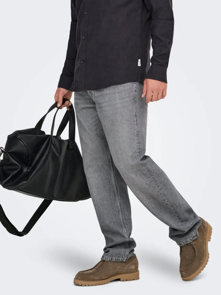ONSEDGE Mid rise Straight fit Jeans Jeans|Jeans