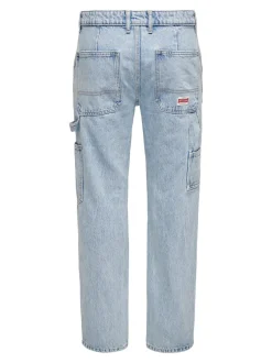Outlet ONSEDGE Mid rise Straight fit Jeans Jeans|Jeans