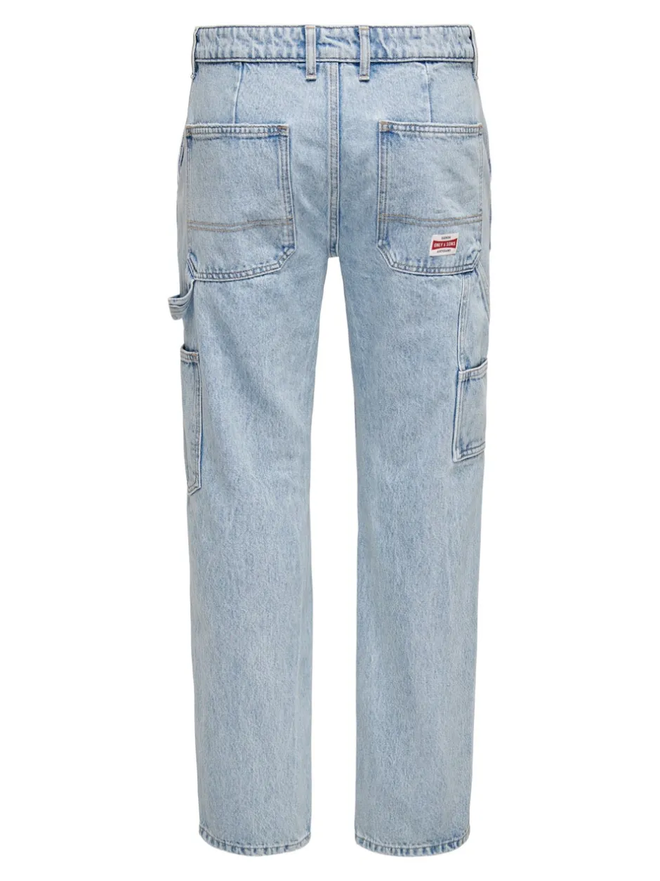 Outlet ONSEDGE Mid rise Straight fit Jeans Jeans|Jeans