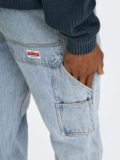Outlet ONSEDGE Mid rise Straight fit Jeans Jeans|Jeans
