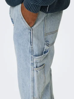 Outlet ONSEDGE Mid rise Straight fit Jeans Jeans|Jeans