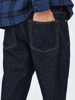 Online ONSEDGE Mid rise Straight fit Jeans Jeans|Jeans