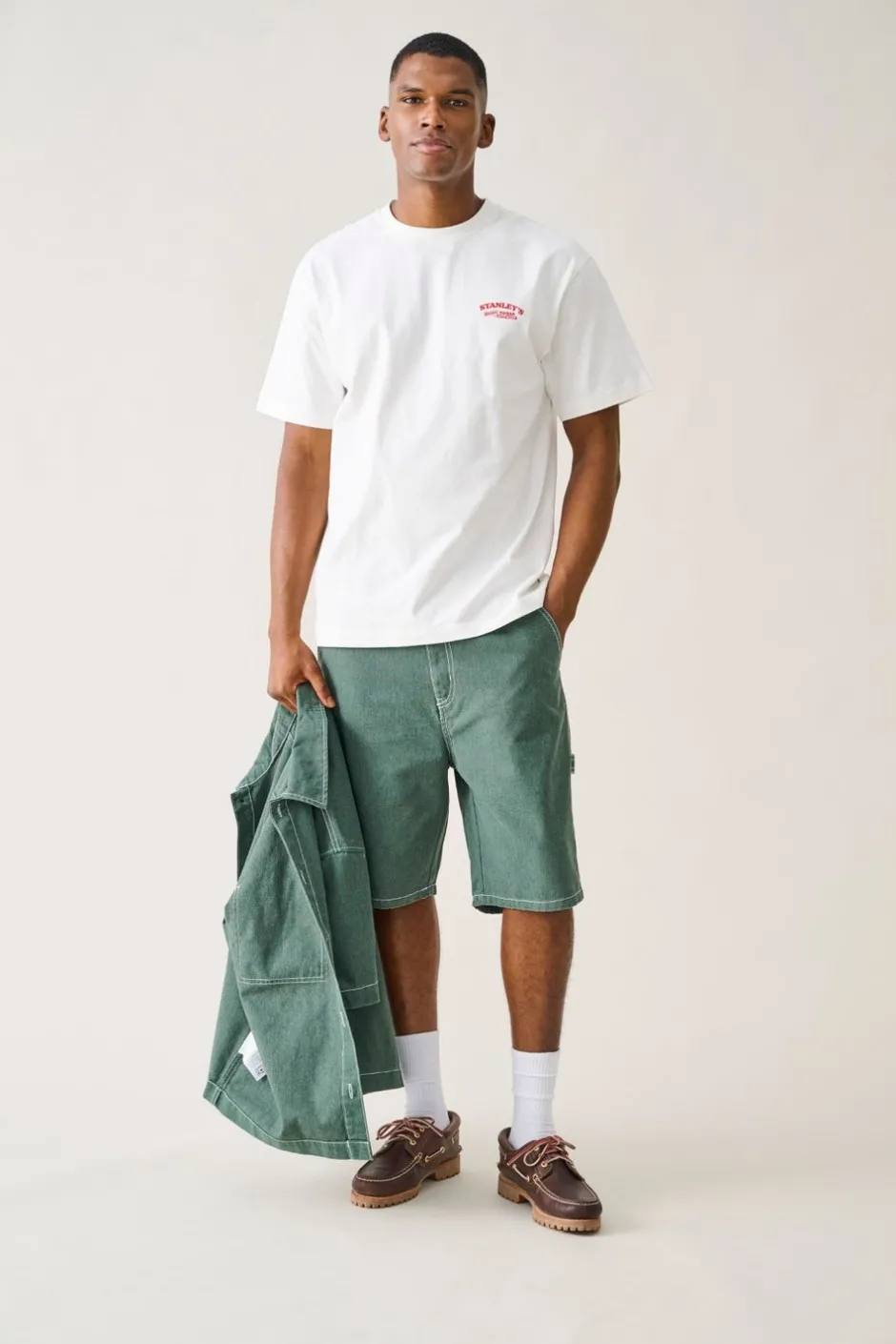 ONSEDGE Mid rise Straight fit Shorts med 5 lommer Shorts