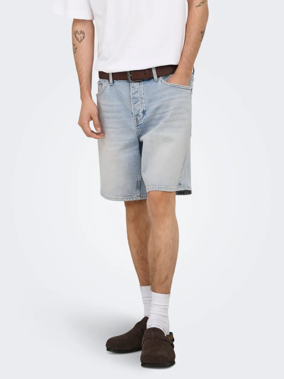 ONSEDGE Mid rise Straight fit Shorts Shorts