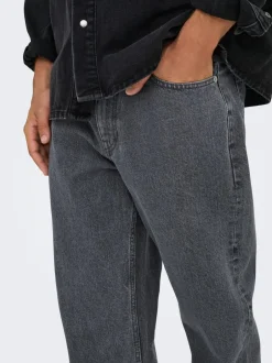 Discount ONSEDGE Mid rise Straight fit Jeans Jeans|Jeans