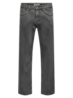 Discount ONSEDGE Mid rise Straight fit Jeans Jeans|Jeans
