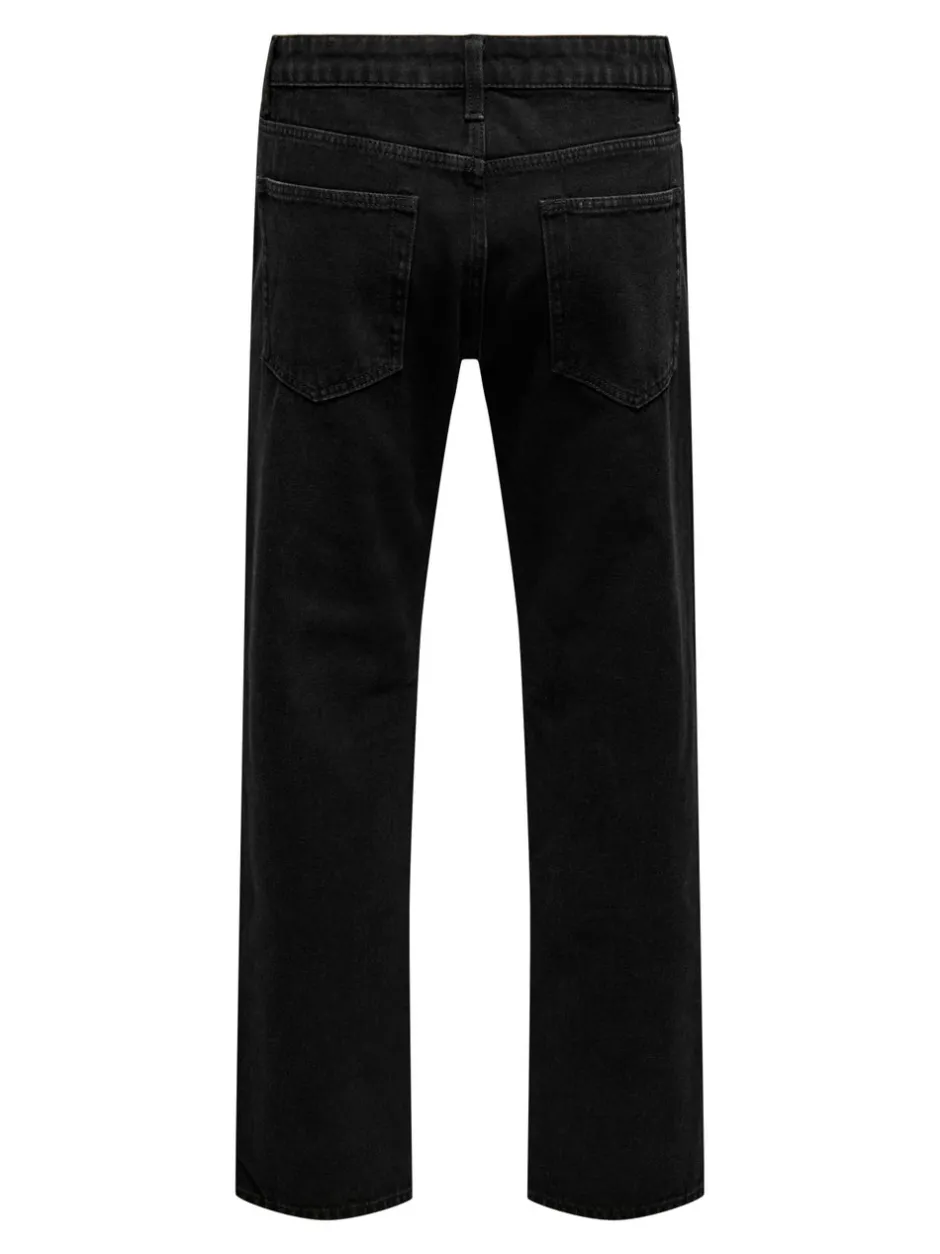 Outlet ONSEDGE Mid rise Straight fit Jeans Jeans|Jeans
