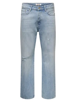 Hot ONSEDGE Mid rise Straight fit Jeans Jeans|Jeans