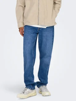 Sale ONSEDGE Mid rise Straight fit Jeans Jeans|Jeans