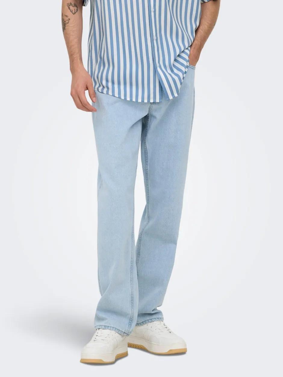 ONSEDGE Mid rise Straight fit Jeans Jeans|Jeans