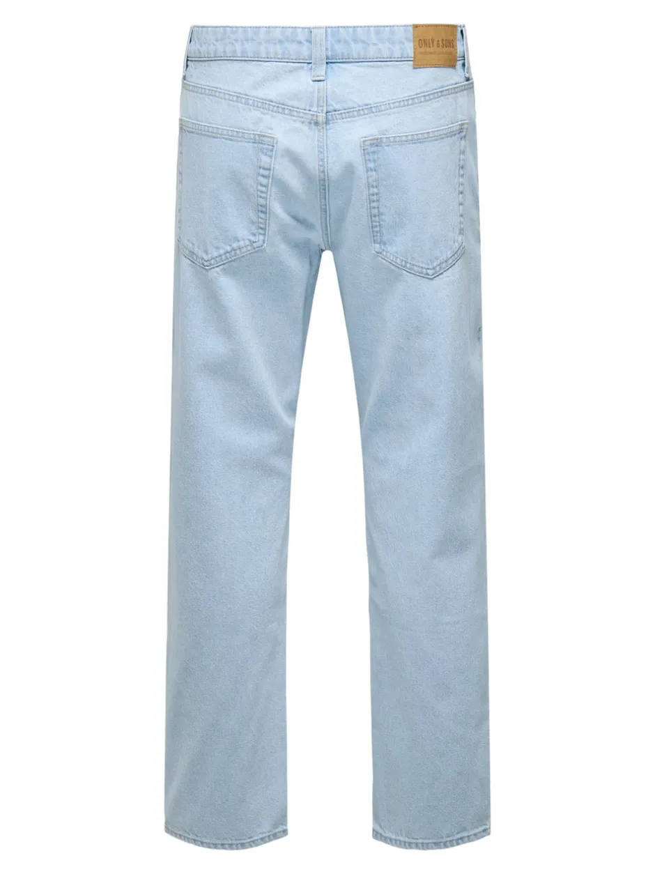 ONSEDGE Mid rise Straight fit Jeans Jeans|Jeans