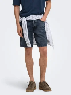 Hot ONSEDGE Mid rise Straight fit Shorts Shorts