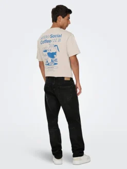 ONSEDGE Mid rise Straight fit Jeans Jeans|Jeans