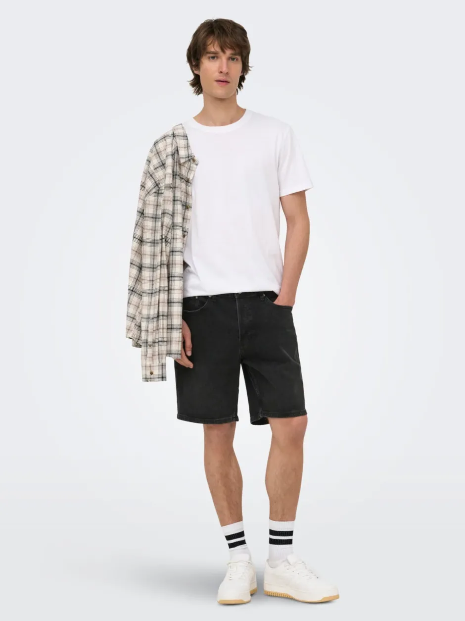 Sale ONSEDGE Straight fit Shorts Shorts