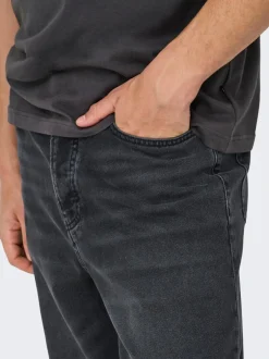 Hot ONSFADE Høj talje Loose fit Jeans Jeans|Jeans