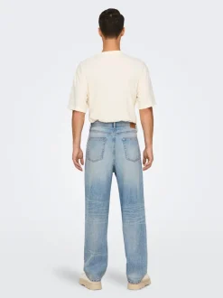 Outlet ONSFADE Mellemhøj talje Loose fit Jeans Jeans|Jeans