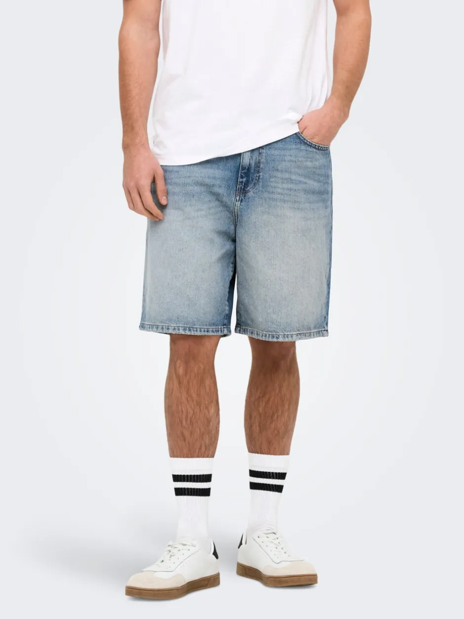 Hot ONSFADE Mellemhøj talje Loose fit Shorts Shorts