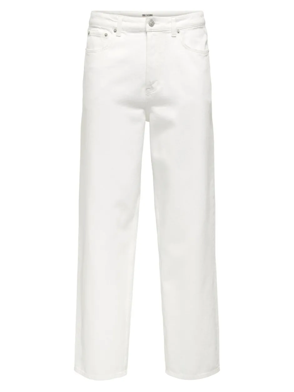 Hot ONSFADE Mellemhøj talje Loose fit Jeans Jeans|Jeans