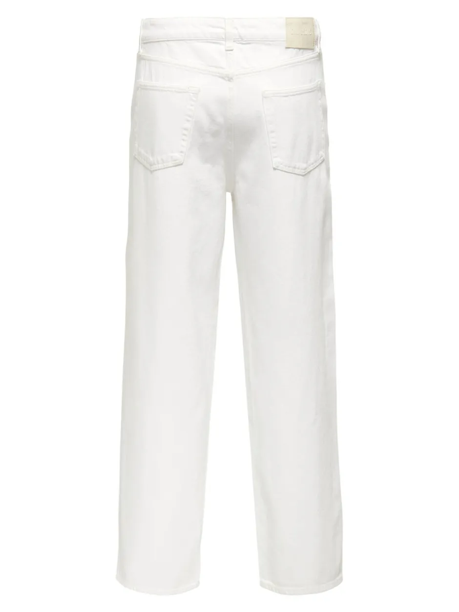 Hot ONSFADE Mellemhøj talje Loose fit Jeans Jeans|Jeans