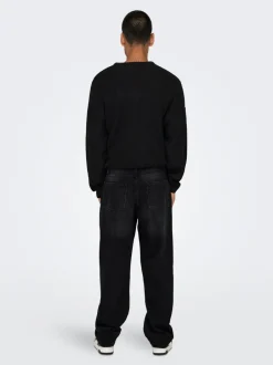 Best ONSFADE Mellemhøj talje Loose fit Jeans Jeans|Jeans