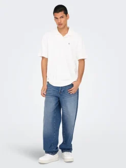 Discount ONSFADE Mellemhøj talje Loose fit Jeans Jeans|Jeans