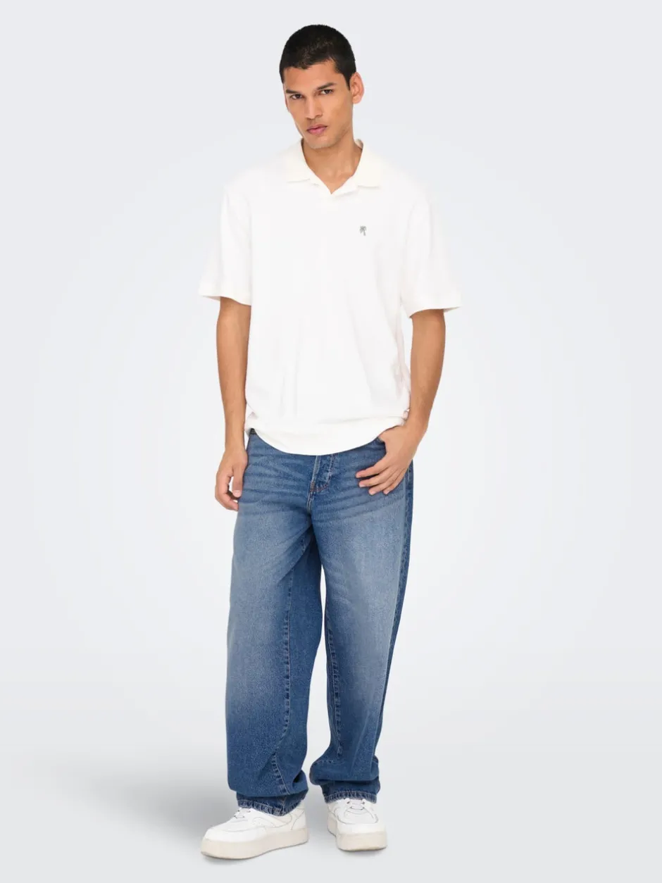 Discount ONSFADE Mellemhøj talje Loose fit Jeans Jeans|Jeans